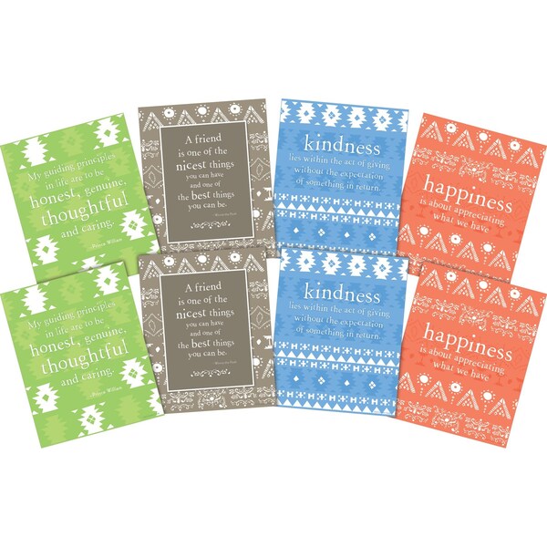 Barker Creek Thoughfulness Art Prints Set, Thoughtfulness Collection, 8/Set 4180 - main